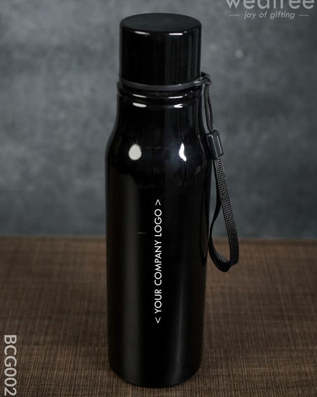 Corporate Gift - Stainless Steel Bottle Black Bcg0029 Office Utility
