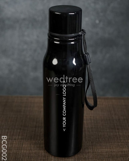 Corporate Gift - Stainless Steel Bottle Black Bcg0029 Office Utility