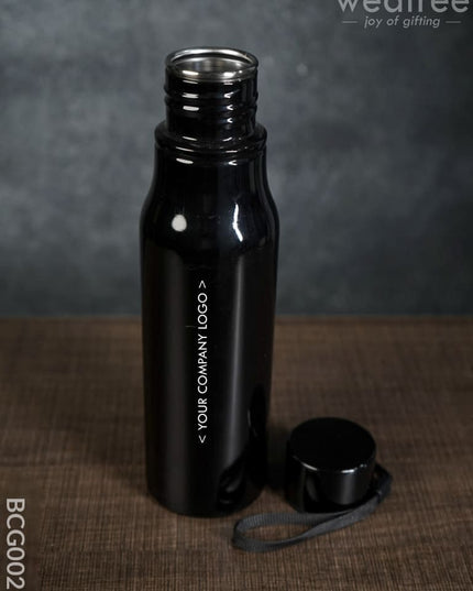 Corporate Gift - Stainless Steel Bottle Black Bcg0029 Office Utility