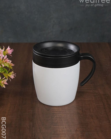 Corporate Gift - Stainless Steel Coffee Mug With Lid Bcg0074 Office Utility