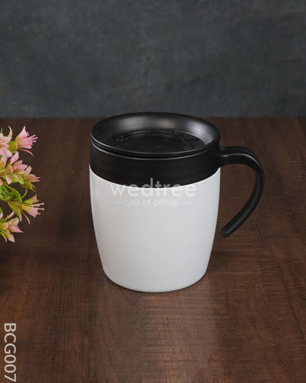 Corporate Gift - Stainless Steel Coffee Mug With Lid Bcg0074 Office Utility