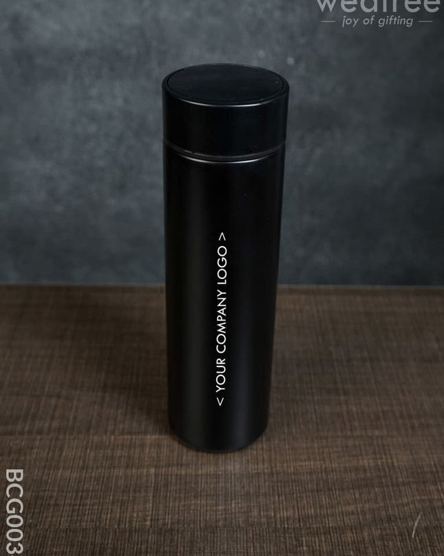 Corporate Gift - Temperature Bottle Black Bcg0034 Office Utility