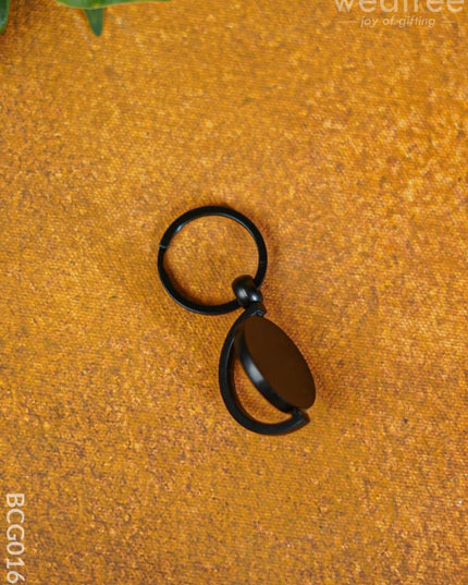 Corporate Gift - Wood Finish Customized Keychain Bcg0165 Office Utility