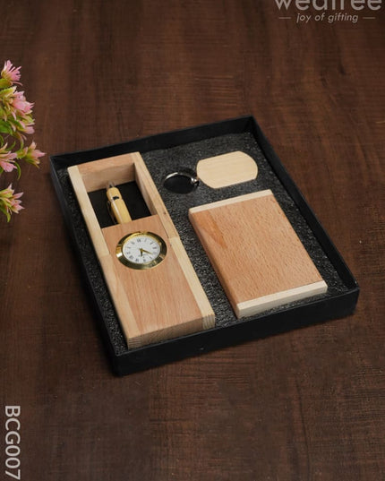 Corporate Gift - Wooden 3 In 1 Set Bcg0071 Organisers