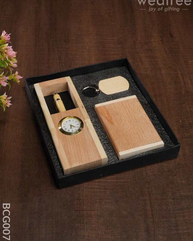 Corporate Gift - Wooden 3 In 1 Set Bcg0071 Organisers