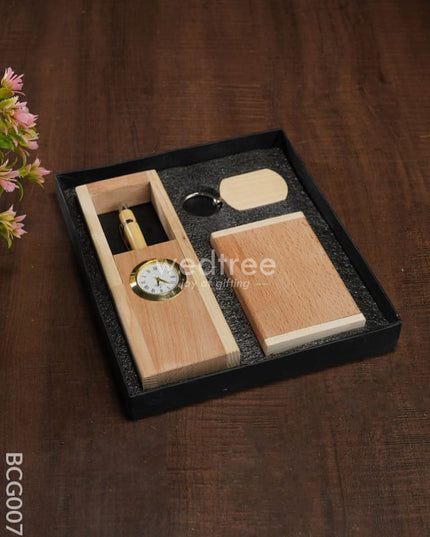 Corporate Gift - Wooden 3 In 1 Set Bcg0071 Organisers