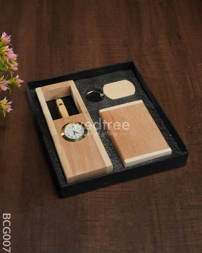 Corporate Gift - Wooden 3 In 1 Set Bcg0071 Organisers