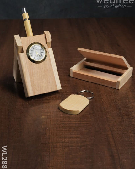 Corporate Gift - Wooden 3 In 1 Set Wl2884 Gifts