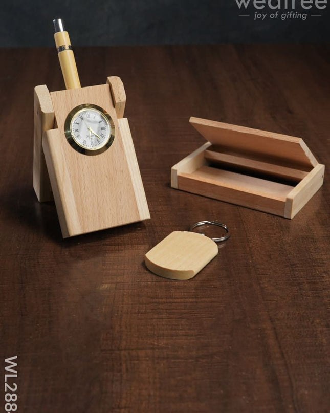 Corporate Gift - Wooden 3 In 1 Set Wl2884 Gifts