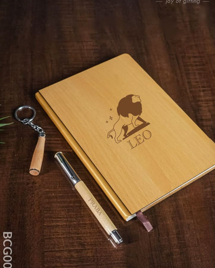 Corporate Gift - Wooden Diary Set Bcg0062 Diaries & Notepads