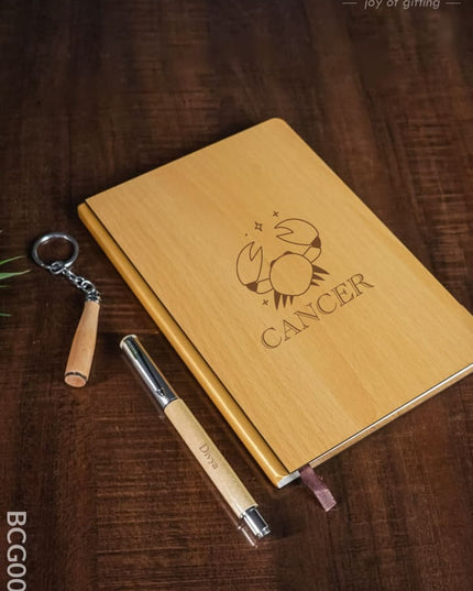 Corporate Gift - Wooden Diary Set Bcg0062 Diaries & Notepads