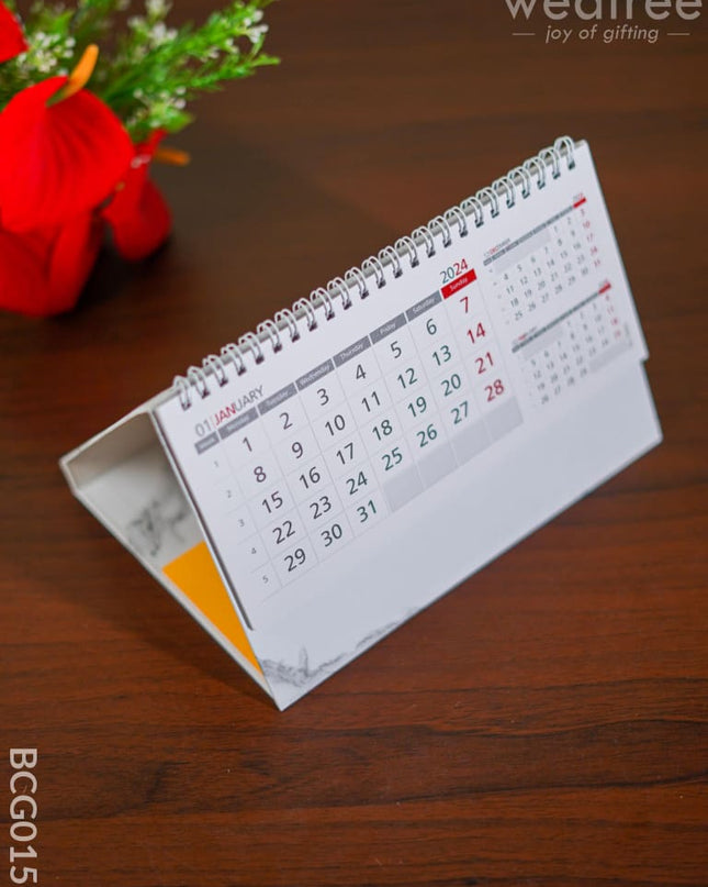 Corporate Gifts - Sticky Note Pad With Calendar Bcg0152 Office Utility