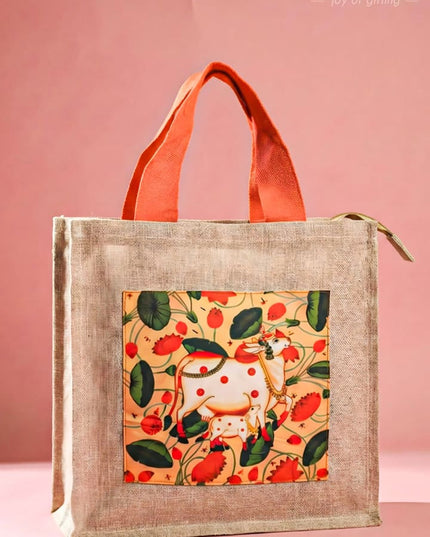 Cotton Cloth Bag for Thamboolam - WBG1273 - Cloth Bags