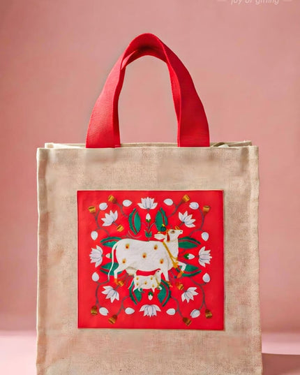 Cotton Cloth Bag for Thamboolam - WBG1273 - Cloth Bags