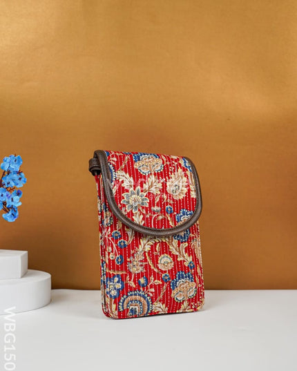 Cotton Silk Mobile Sling Bag - Wbg1503 Bags