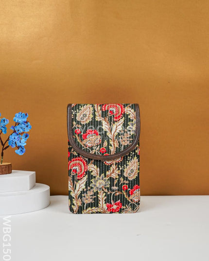 Cotton Silk Mobile Sling Bag - Wbg1503 Bags