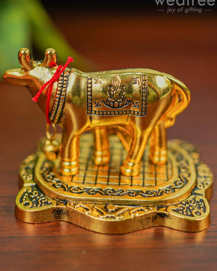 White Metal Cow - Wbg1321 Figurine Rg