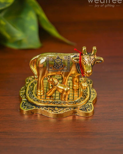 White Metal Cow - Wbg1321 Figurine Rg