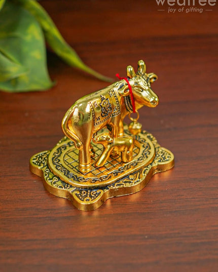White Metal Cow - Wbg1321 Figurine Rg