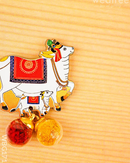 Cow Haldi Kumkum Set - WBG1716 - Add-ons