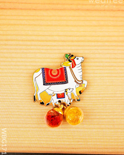 Cow Haldi Kumkum Set - WBG1716 - Add-ons