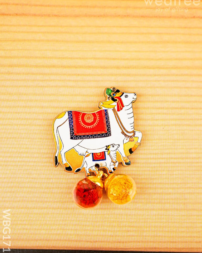 Cow Haldi Kumkum Set - WBG1716 - Add-ons
