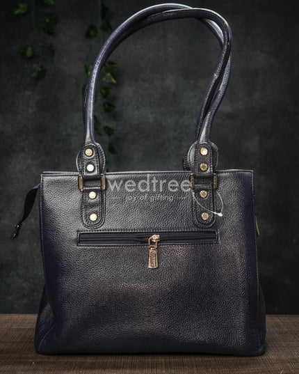 Croc-Texture Leather Handbag - Wl1209 Handbags
