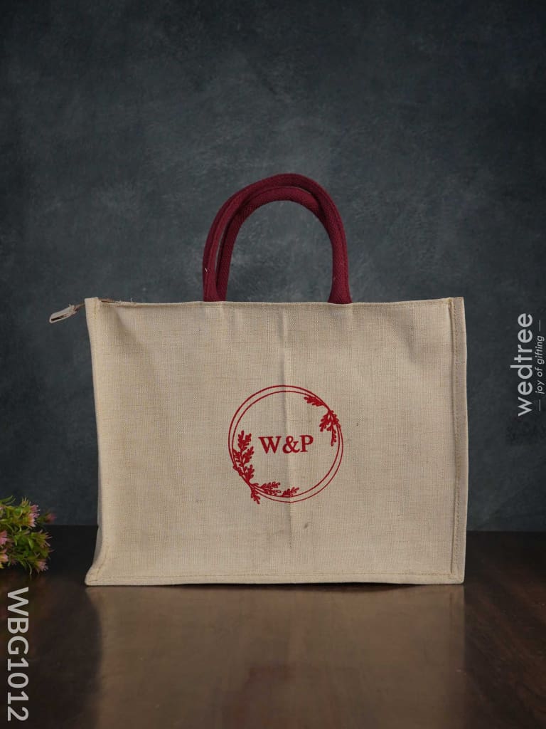 Customizable Juco Bag - Wedding Wbg1012 Jute Bags
