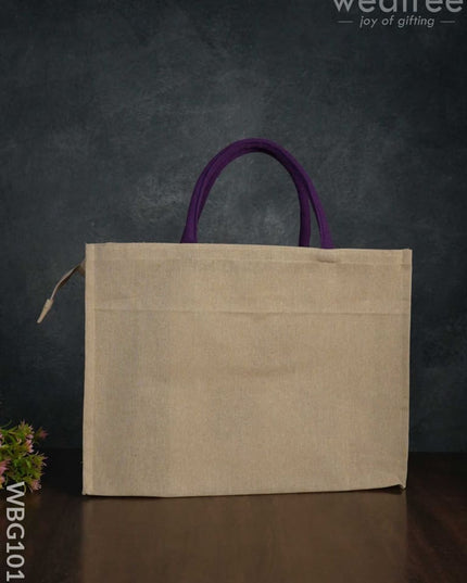 Customizable Juco Bag - Wedding Wbg1012 Jute Bags