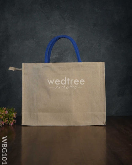 Customizable Printed Juco Bag - Butter Krishna Wbg1013 Jute Bags