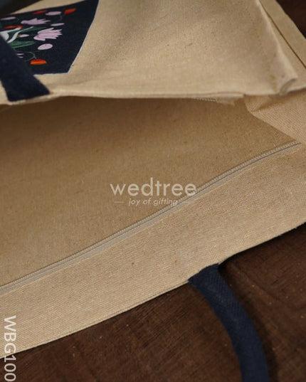 Customizable Printed Juco Bag - Pichwai Wbg1004 Jute Bags