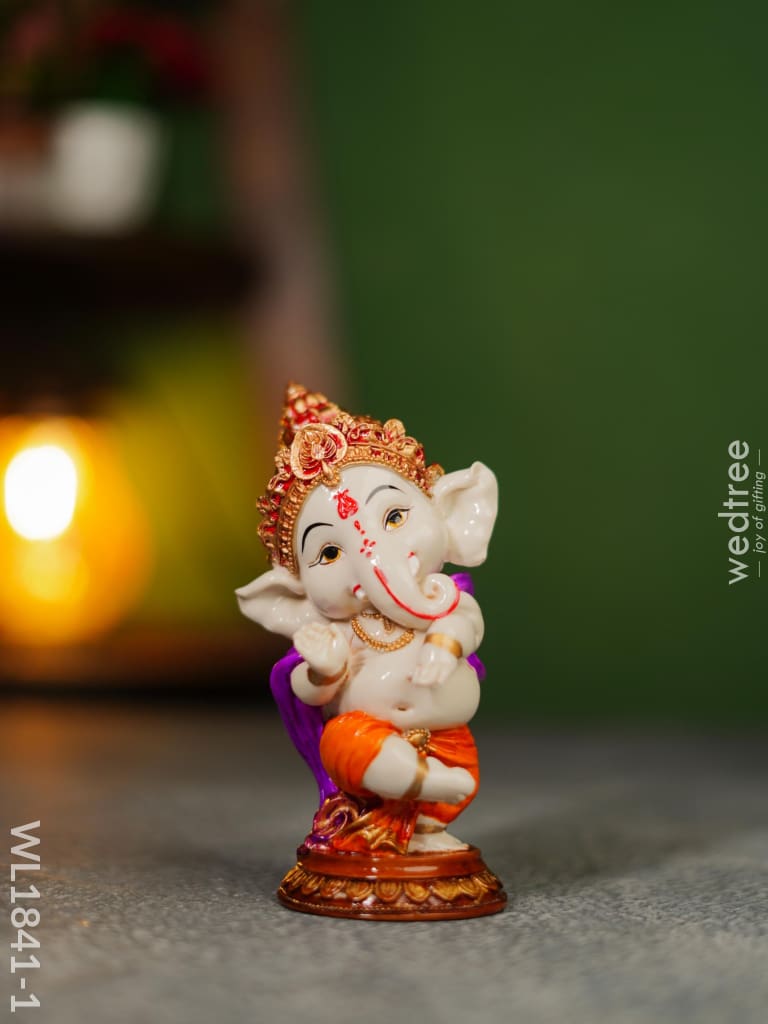 Cute Dancing Ganesh - Wl1841-1 Home Decors