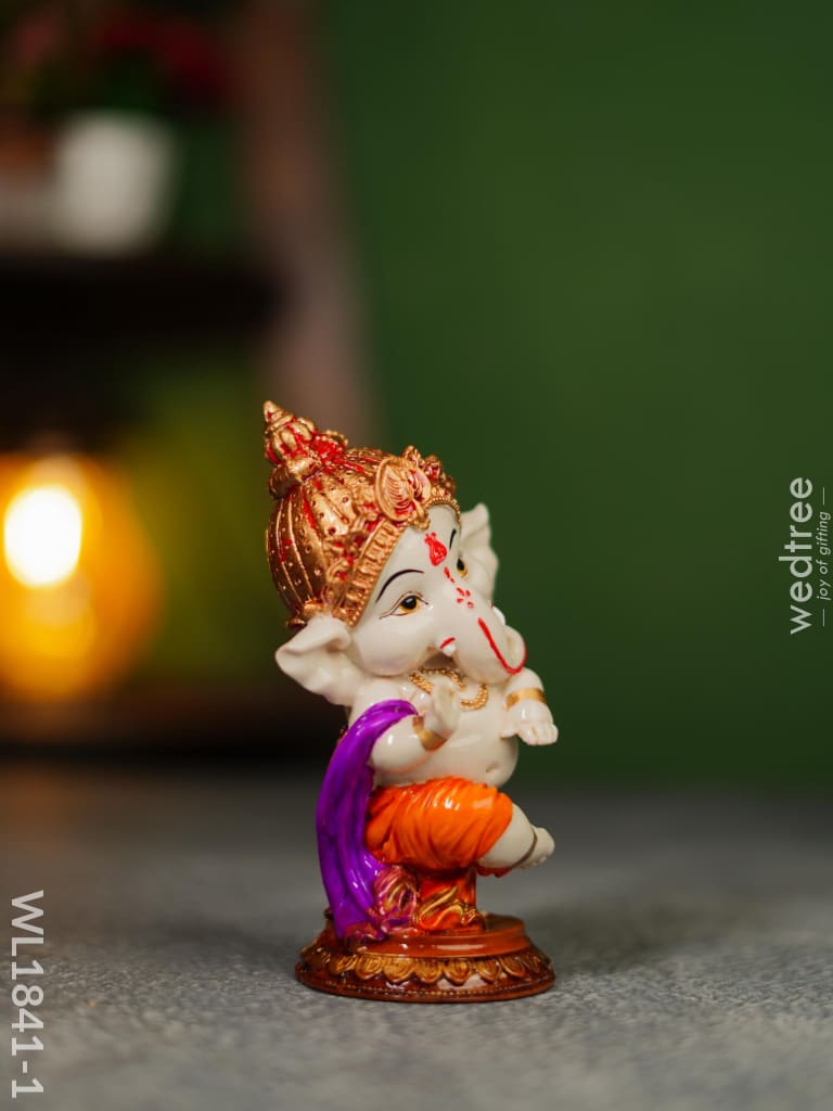 Cute Dancing Ganesh - Wl1841-1 Home Decors