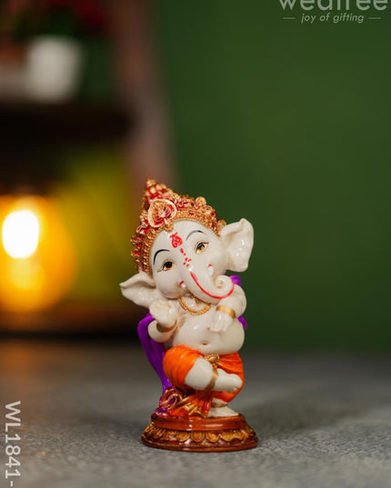 Cute Dancing Ganesh - Wl1841-1 Home Decors
