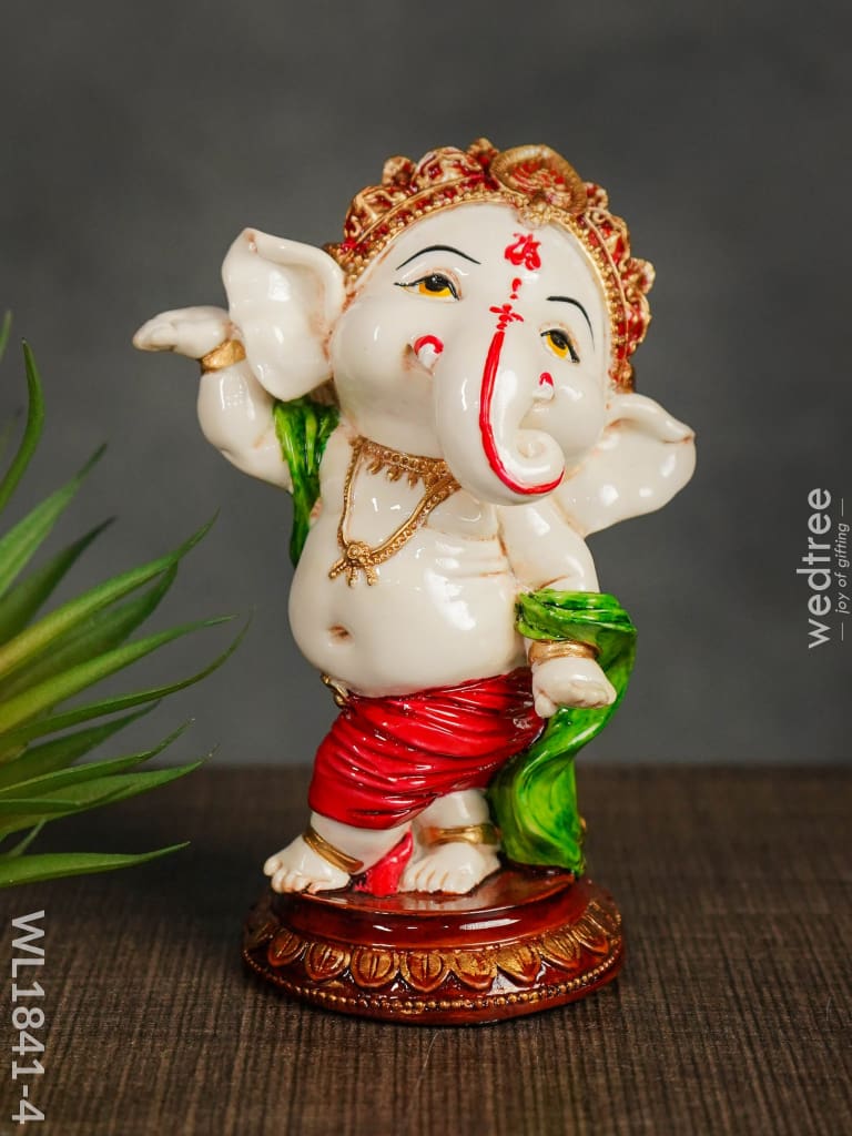 Cute Dancing Ganesh - Wl1841-4 Home Decors