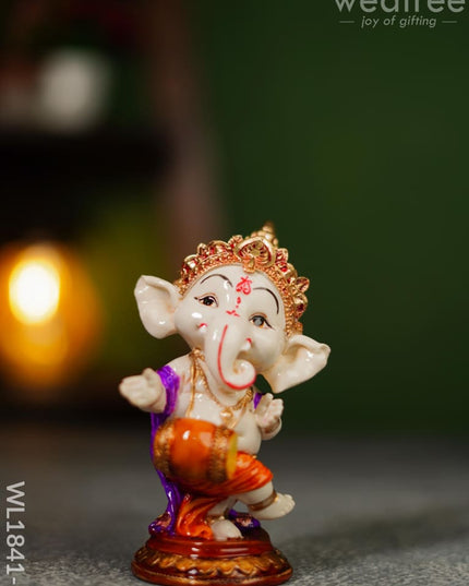 Cute Dancing Ganesh - Wl1841-2 Home Decors