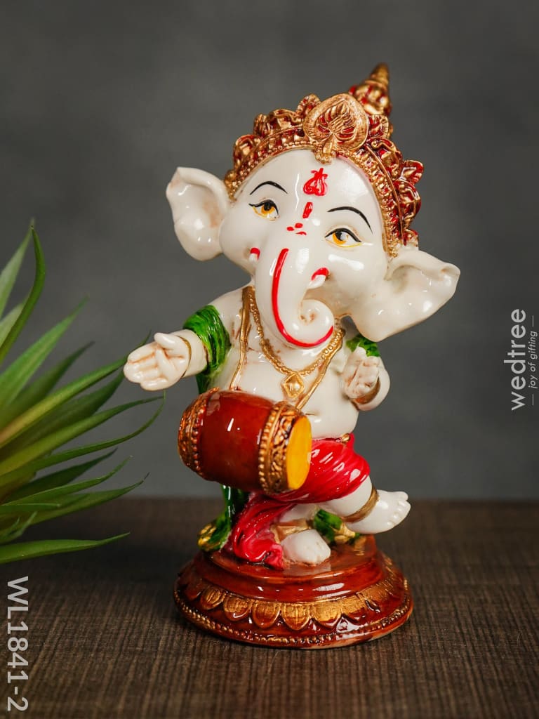 Cute Dancing Ganesh - Wl1841-2 Home Decors