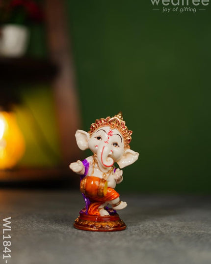 Cute Dancing Ganesh - Wl1841-2 Home Decors