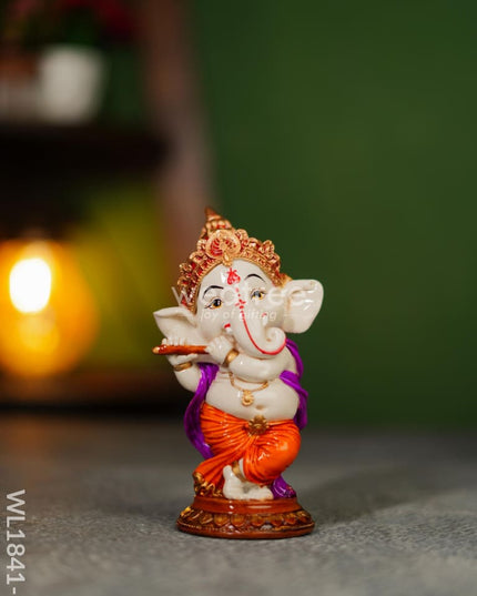 Cute Dancing Ganesh - Wl1841-3 Home Decors