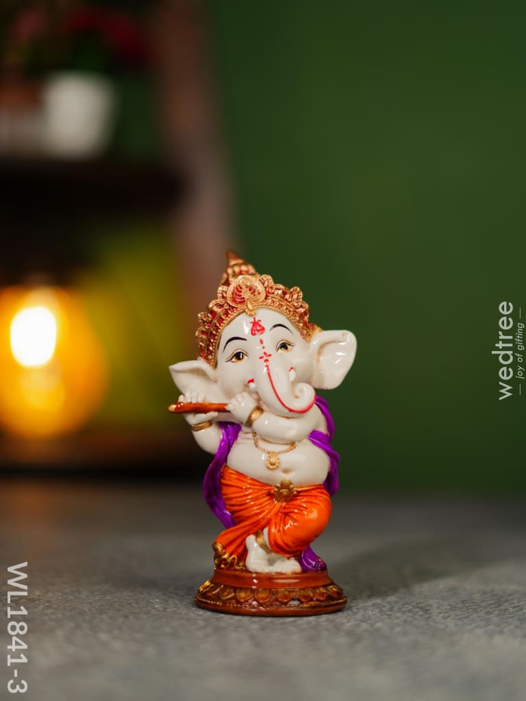 Cute Dancing Ganesh - Wl1841-3 Home Decors