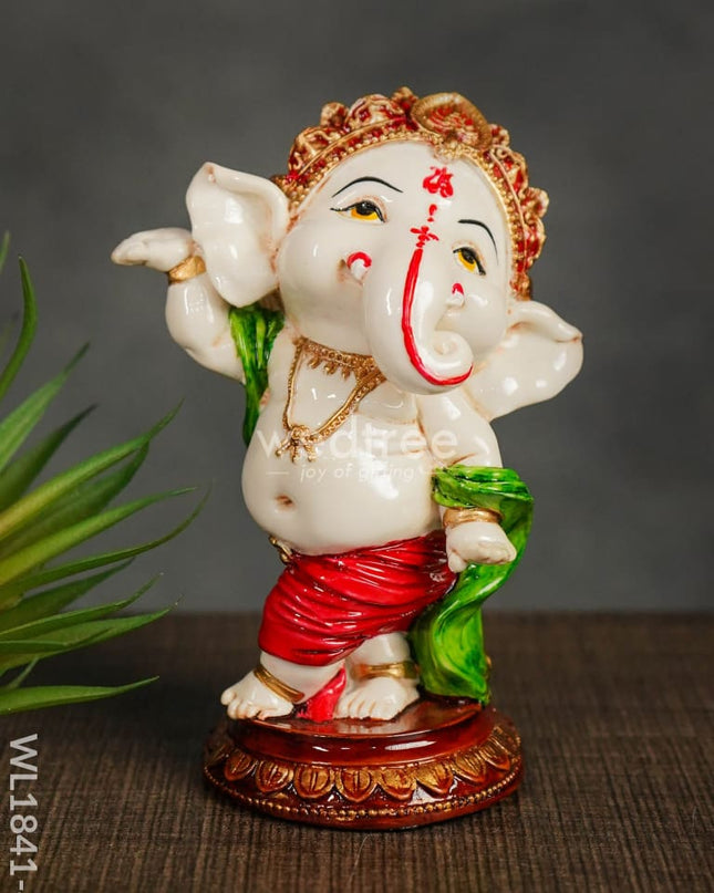 Cute Dancing Ganesh - Wl1841-4 Home Decors
