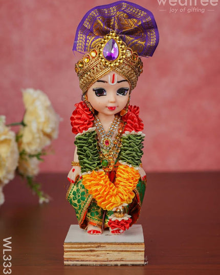 Cute Krishna Doll - 8 Inch Wl3336 Dolls