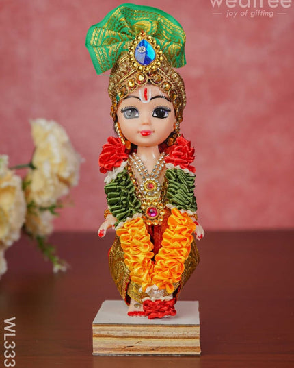 Cute Krishna Doll - 8 Inch Wl3336 Dolls