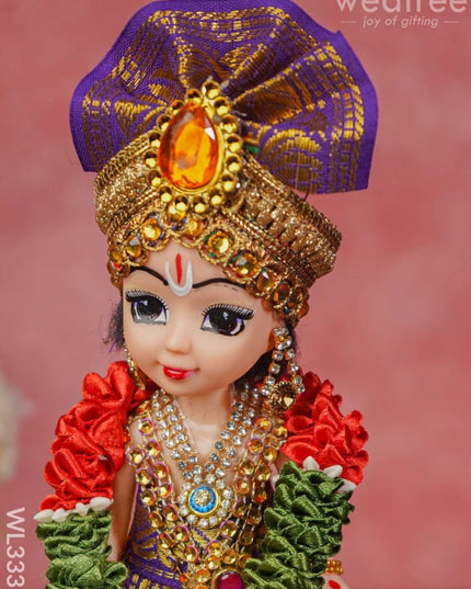 Cute Krishna Doll - 8 Inch Wl3336 Dolls