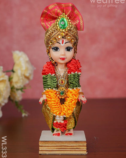 Cute Krishna Doll - 8 Inch Wl3336 Dolls