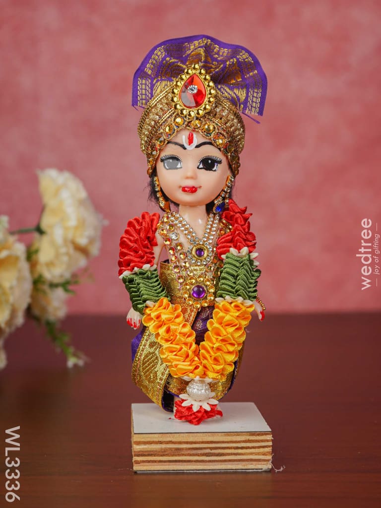 Cute Krishna Doll - 8 Inch Wl3336 Dolls