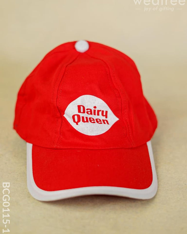 Dairy Queen Printed Cap - Bcg0115-13 Branding