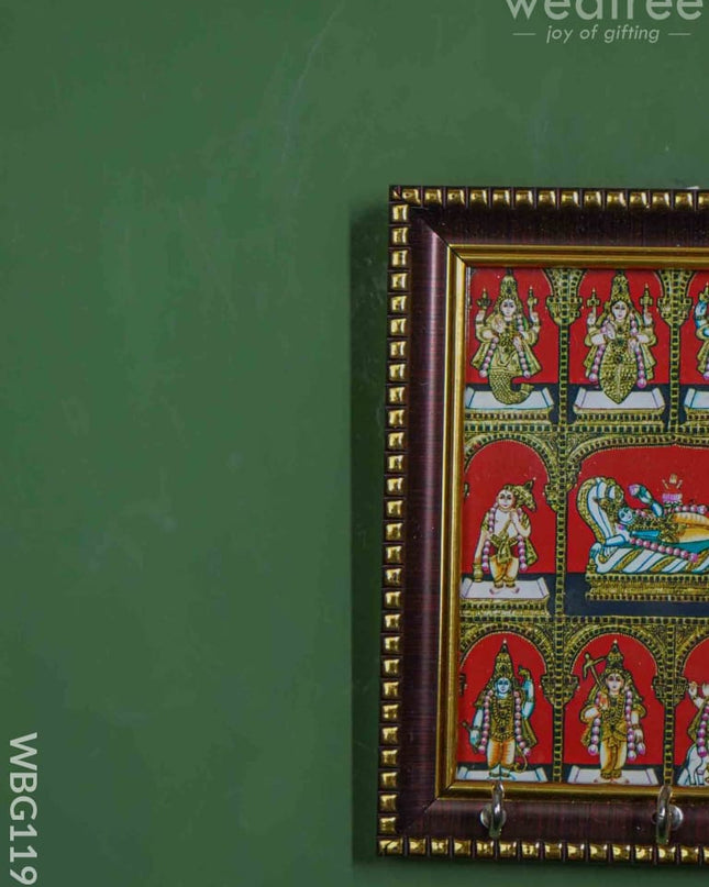 Dasavadharam Frame Key Hanger - Wbg1191 Hangers