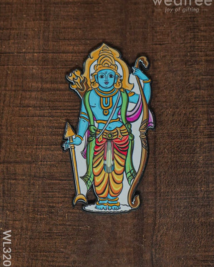 Dasavatharam Fridge Magnet Set - Wl3201 Wooden Decor