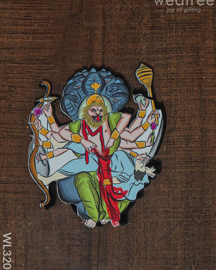Dasavatharam Fridge Magnet Set - Wl3201 Wooden Decor